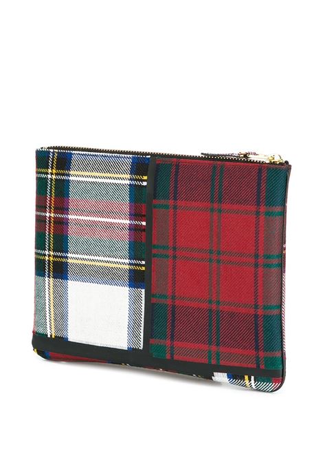 Portafoglio con motivo tartan WALLETS COMME DES GARCONS | Portafogli | SA5100TPRED